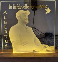 albertus in liefdevolle herinnering